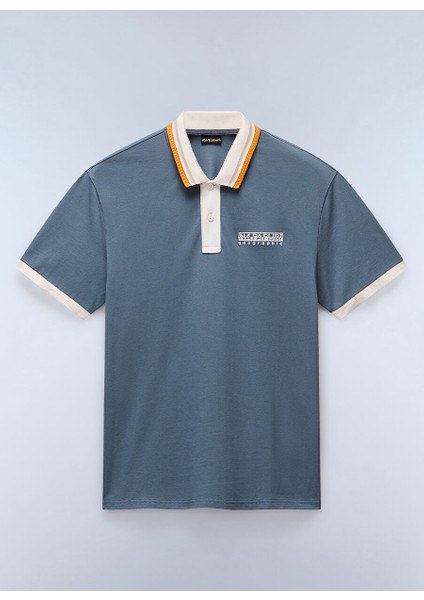 NP0A4ID5G1Y1-E-MACAS Ss 1 Gri Relaxed Erkek T-Shirt