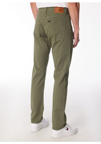 Normal Bel Slim Fit Yağ Yeşili Erkek Chino Pantolon L72AA5708D31 Extrememotion Slim Pan indirimleri