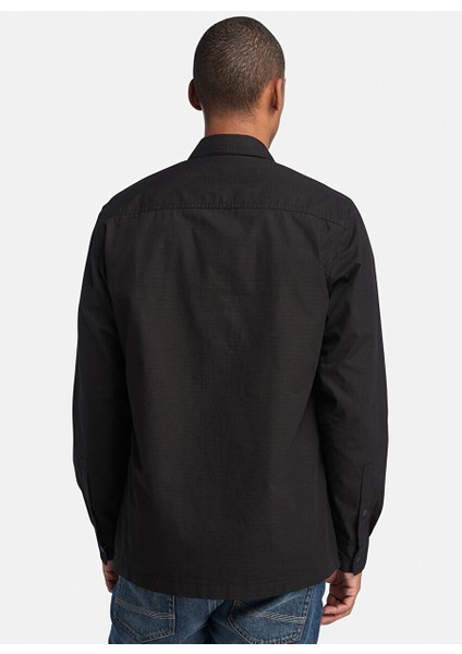 Tımberland Siyah Utility Overshirt Erkek Gömlek TB0A68FF0011
