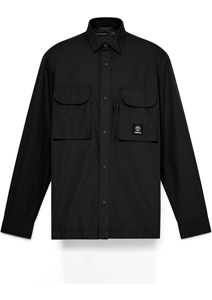 Tımberland Siyah Utility Overshirt Erkek Gömlek TB0A68FF0011