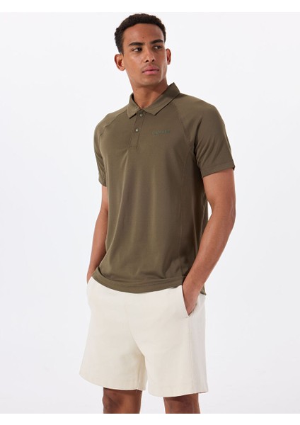 Refreshıng Touch Short Sleeve Polo Yeşil Regular Fit Erkek Polo T-Shirt