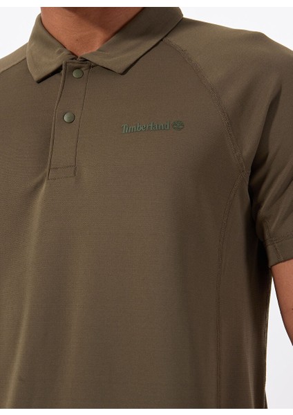 Refreshıng Touch Short Sleeve Polo Yeşil Regular Fit Erkek Polo T-Shirt fırsatları
