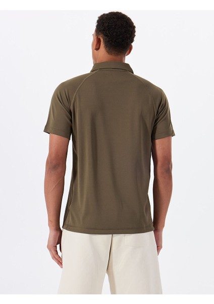 Refreshıng Touch Short Sleeve Polo Yeşil Regular Fit Erkek Polo T-Shirt indirimleri