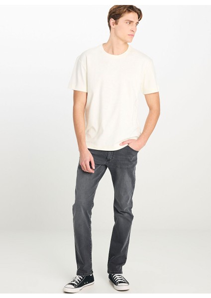 Ekru Erkek Relaxed T-Shirt L2510096102