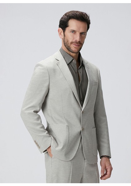 Vizon Erkek Slim Fit Ceket 1093950