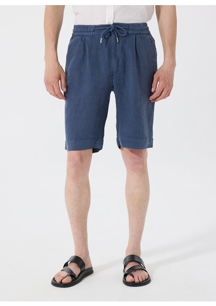 Lacivert Erkek Standart Bermuda Şort Mr Rog Short