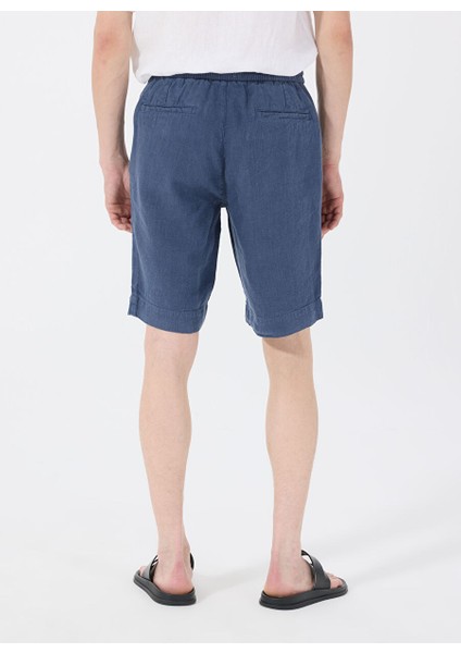 Lacivert Erkek Standart Bermuda Şort Mr Rog Short