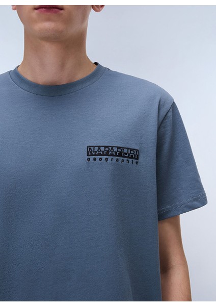 Napapıjrı Gri S-Vıgnonı Back Ss Erkek T-Shirt NP0A4ILXG1Y1