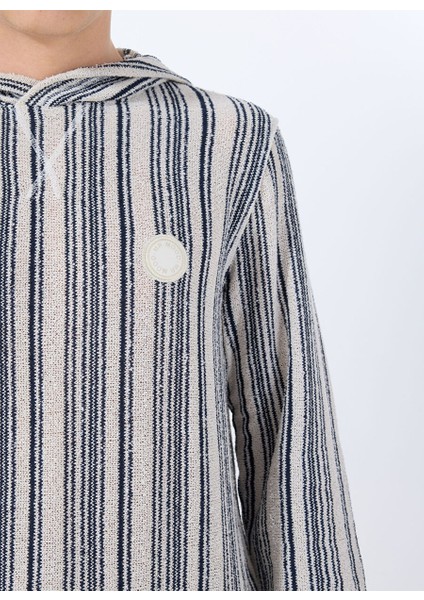 Çok Renkli Erkek Kapüşon Standart Sweatshirt Mr Ahoy Hoodıe