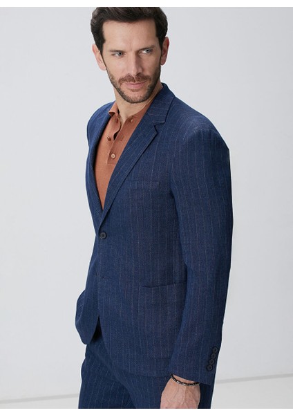 Lacivert Erkek Slim Fit Ceket 1093931 fiyatları