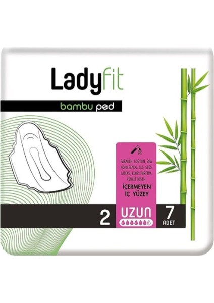 Bambu Ped Uzun 7'li x 12 Paket 84 Adet