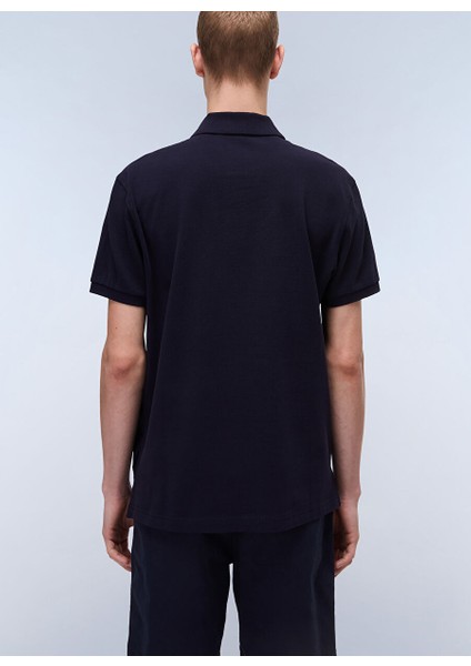 Napapıjrı Lacivert E-Clanıs Ss Erkek T-Shirt NP0A4ID31761 modelleri