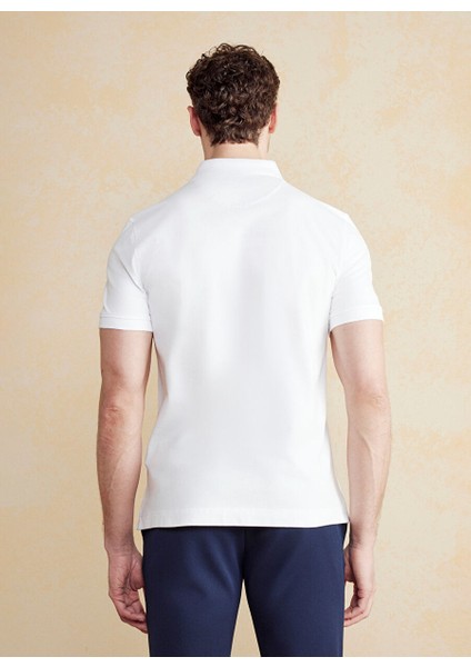 Beyaz Erkek Standart T-Shirt BBSS25MTS010 indirimleri