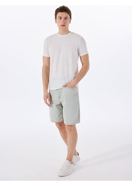Gmg Fırenze Ekru Erkek Slim Fit T-Shirt GU23MSS03009 fırsatları