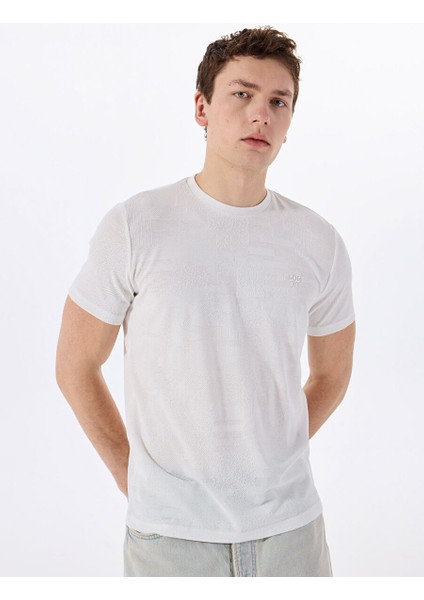 Gmg Fırenze Ekru Erkek Slim Fit T-Shirt GU23MSS03009 indirimleri