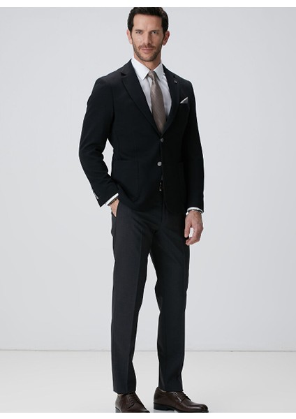Siyah Erkek Slim Fit Ceket 1093975 fırsatları