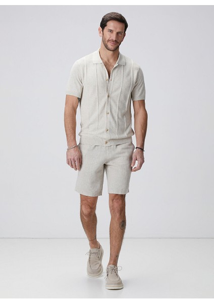Bej Erkek Gömlek Slim Fit Hırka 1093836 modelleri