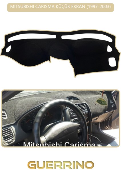 Mıtsubıshı Carısma Küçük Ekran 1997-2003TORPİDO Koruma Halısı Bej Kenar