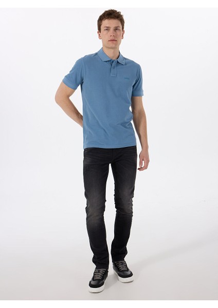 Siyah Erkek Slim Fit Denim Pantolon 50530597_HUGO 708 10268934 01