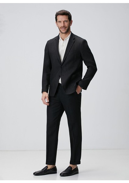 Ekru Erkek Apaş Slim Fit Kazak 1093835