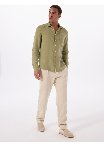Bej Erkek Standart Pantolon Mr Rog Pants