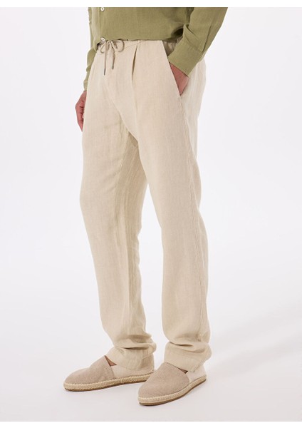 Bej Erkek Standart Pantolon Mr Rog Pants