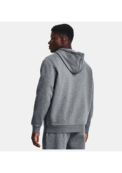Erkek Ua Icon Fleece Tam Fermuarlı Kapüşonlu Üst 1373881-012
