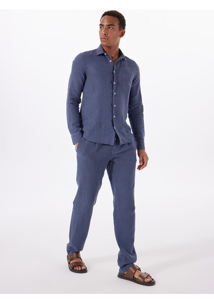 Lacivert Erkek Standart Pantolon Mr Rog Pants