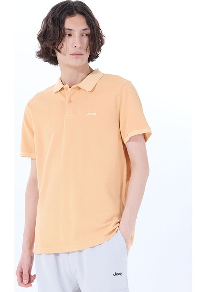 Turuncu Erkek Relaxed Polo T-Shirt J4SM-TST7232 fiyatları