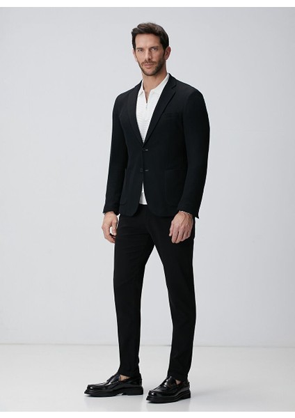 Ekru Erkek Polo Slim Fit Kazak 1093833