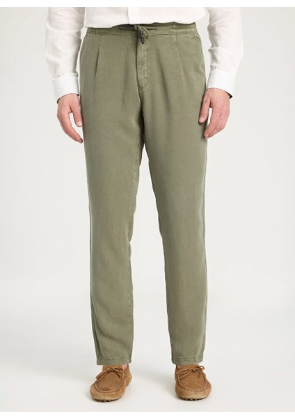 Normal Bel Regular Fit Deve Tüyü Erkek Chino Pantolon W221266211 Chino Pantolon