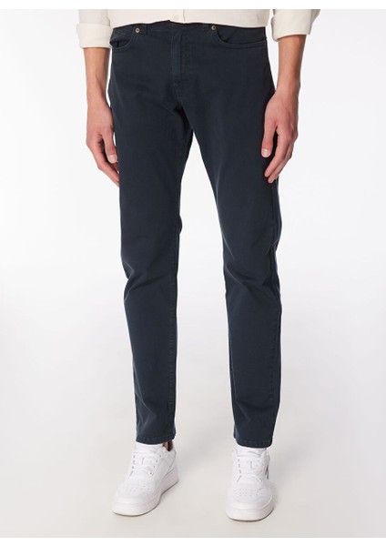 Normal Bel Slim Fit Lacivert Erkek Chino Pantolon L72ABGA98 Extreme Motion Slim Pant modelleri
