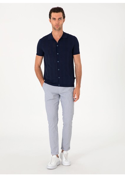 Lacivert Erkek Regular Fit Hırka Clark