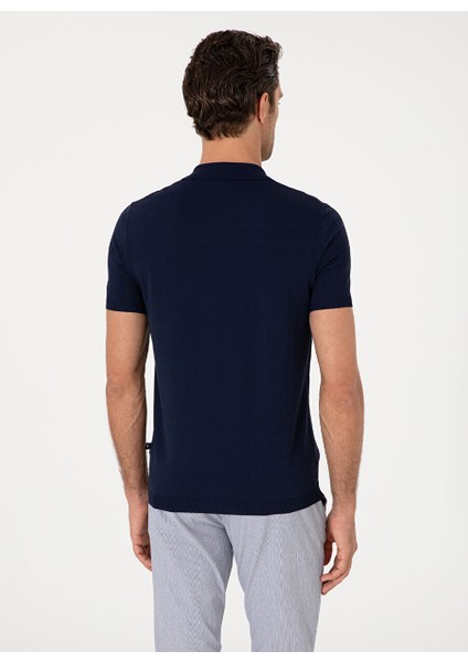 Lacivert Erkek Regular Fit Hırka Clark