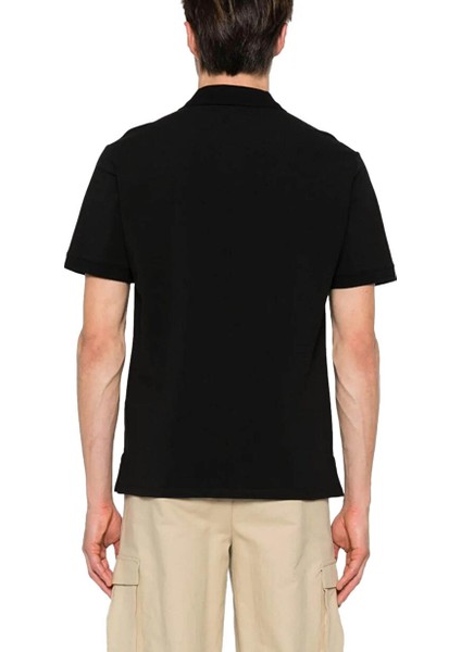 Siyah Erkek Slim Fit Polo T-Shirt 76OAGG17 modelleri