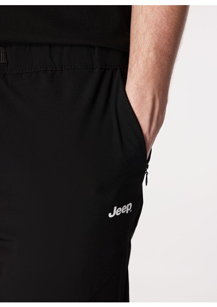 Siyah Erkek Jogger Düz Pantolon J4SM-PNT7202