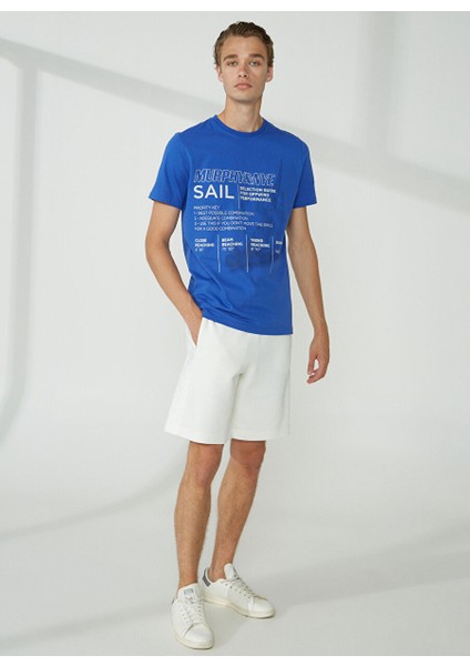 Bisiklet Yaka Düz Saks Erkek T-Shirt Rıg T-Shırt fiyatları