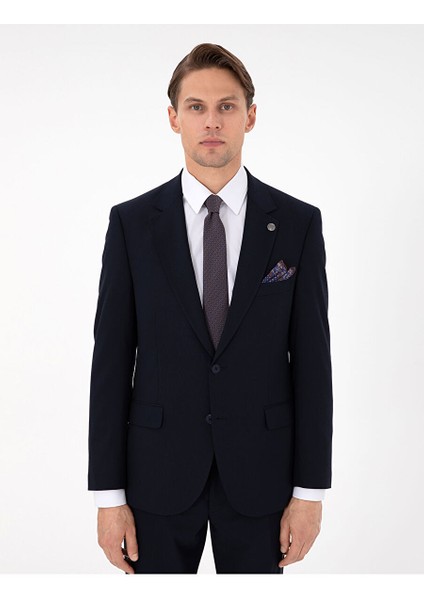 Lacivert Slim Fit Takım Elbise modelleri