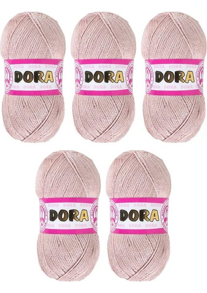 Mlvx Dora El Örgü Ipi 5 Li Kod/renk: Üzüm 124 Blsm