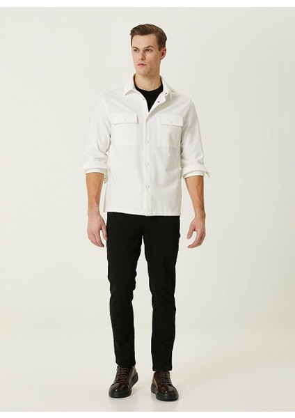 Bisiklet Yaka Slim Fit Siyah Erkek Kazak 1090425 modelleri
