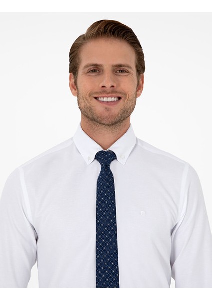 Beyaz Slim Fit Uzun Kollu Gömlek fiyatları