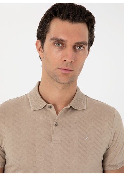 Vizon Erkek Slim Fit T-Shirt Jucımar