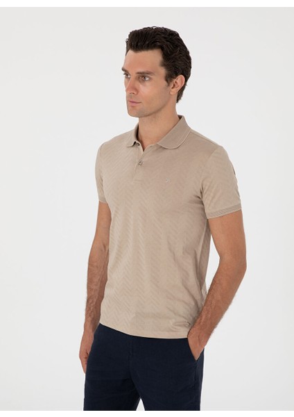 Vizon Erkek Slim Fit T-Shirt Jucımar