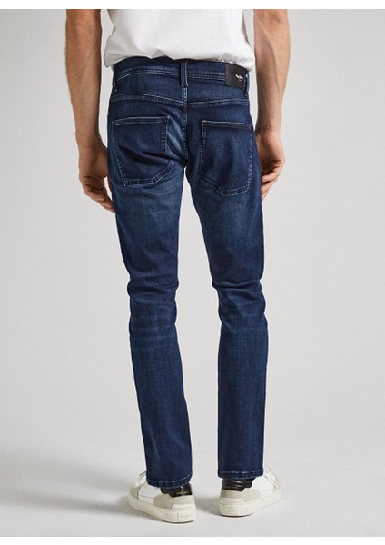 Erkek Düz Paça Slim Fit Denim Pantolon PM207389XW8-000 Slım Gymdıgo Jeans modelleri