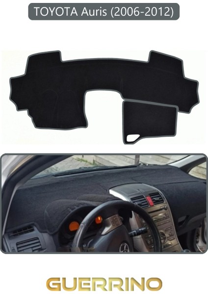 Toyota Auris (2006-2012)TORPİDO Koruma Halısı Gri Kenar