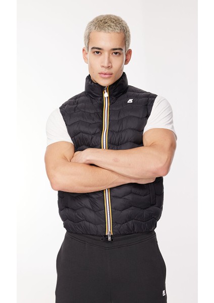 Siyah Erkek Yelek K6114RW_VALEN Eco Warm