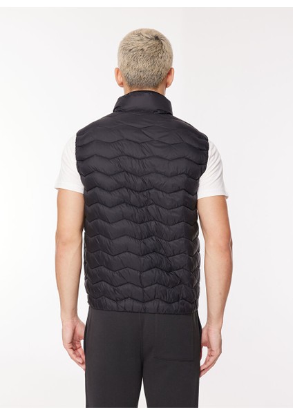 Siyah Erkek Yelek K6114RW_VALEN Eco Warm