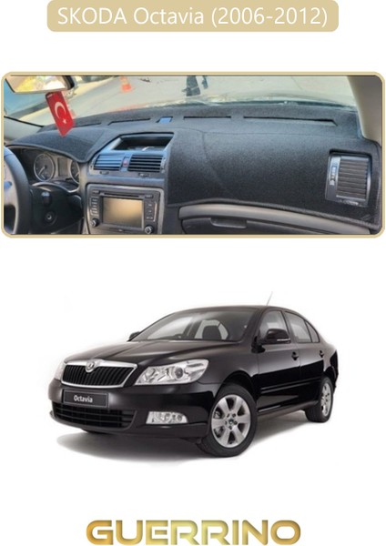 Skoda Octavia (2009-2012)TORPİDO Koruma Halısı Bej Kenar