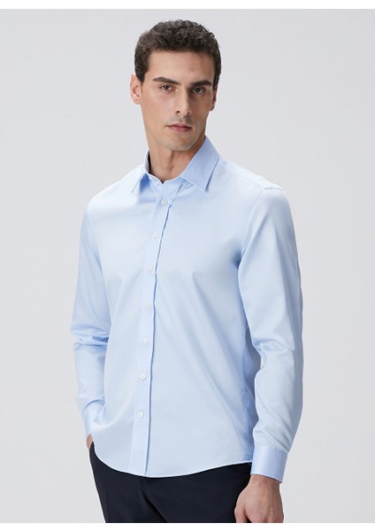 Mavi Erkek Klasik Slim Fit Gömlek 1091836 fırsatları