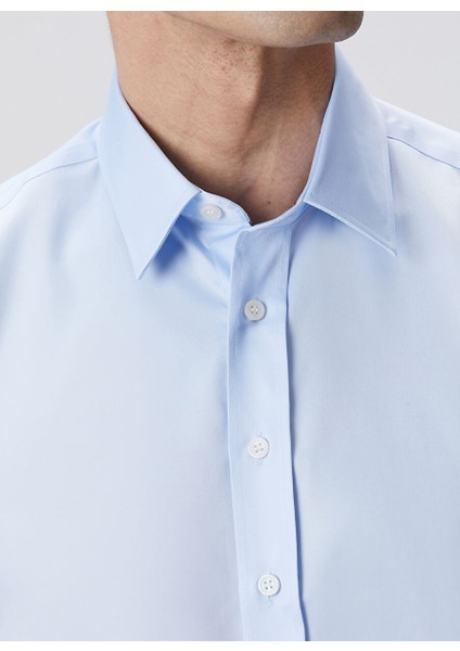 Mavi Erkek Klasik Slim Fit Gömlek 1091836